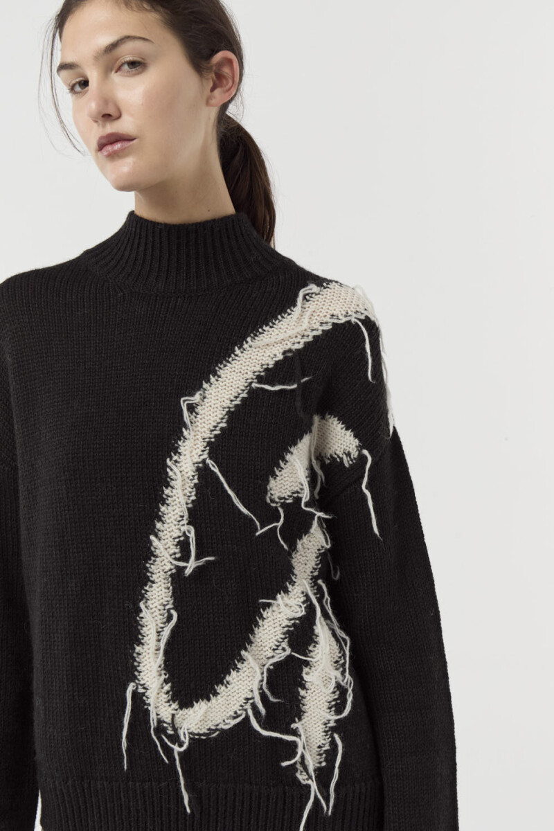 SWEATER ROWBY Negro