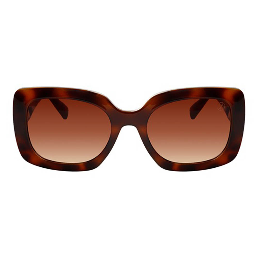 Lentes De Sol Policarbonato Eco Bossa Nova Gradiente Marón/Marrón