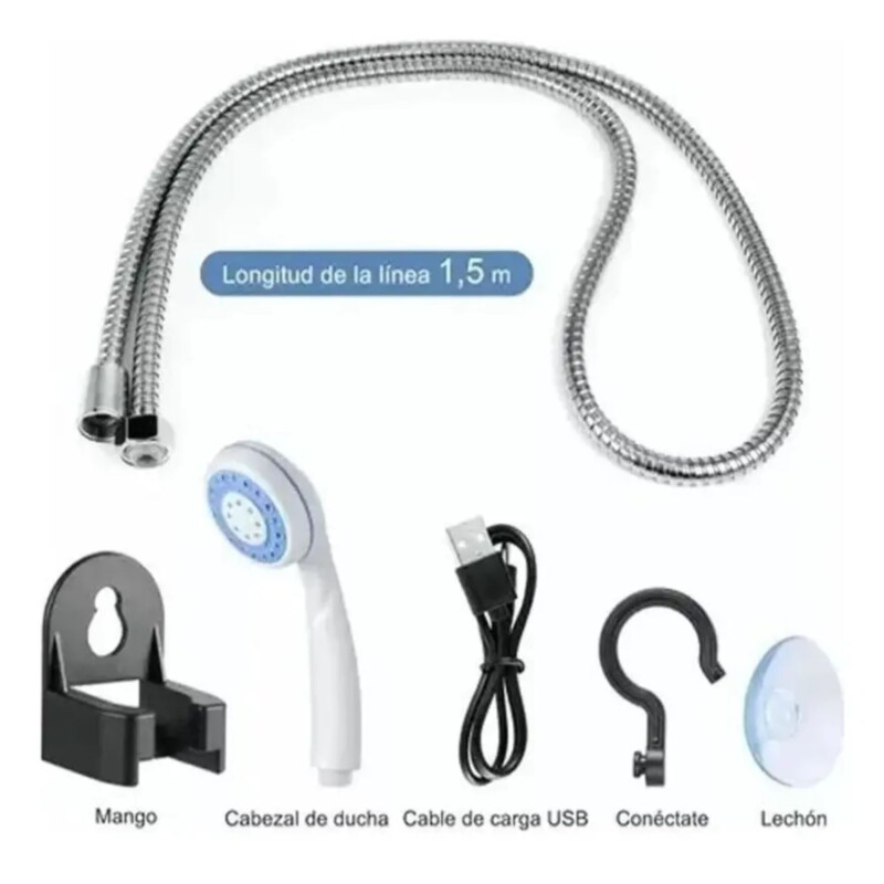 Ducha Portátil Automática con Bomba De Agua Recargable Usb Ducha Portátil Automática con Bomba De Agua Recargable Usb