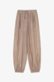 PANTALON ARRUGADO Beige