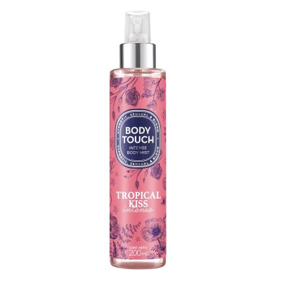 Colonia Body Touch Intense Tropical Kiss 200 Ml. Colonia Body Touch Intense Tropical Kiss 200 Ml.
