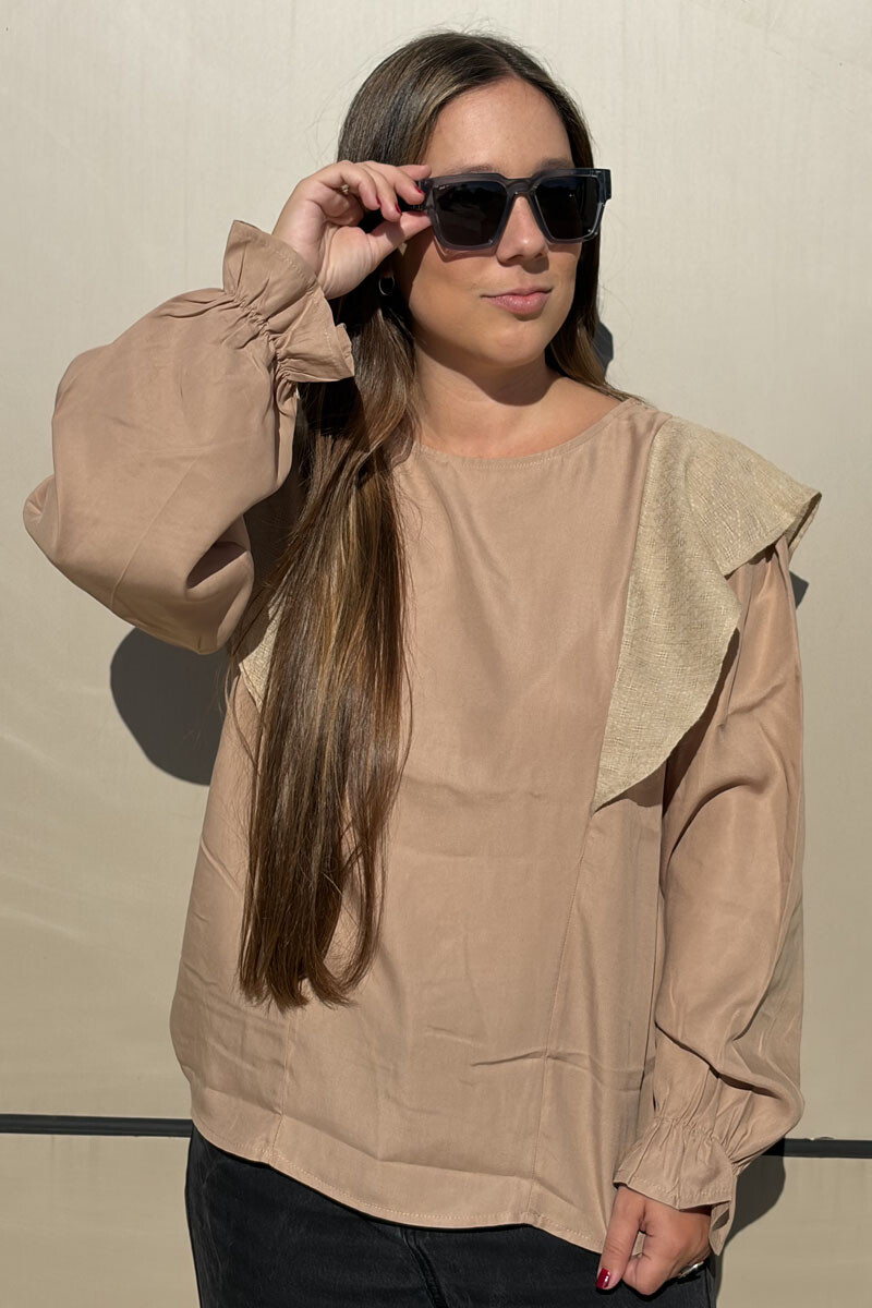 Blusa pauli Beige