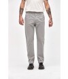 Pantalon cargo Owen I26 Gris perla