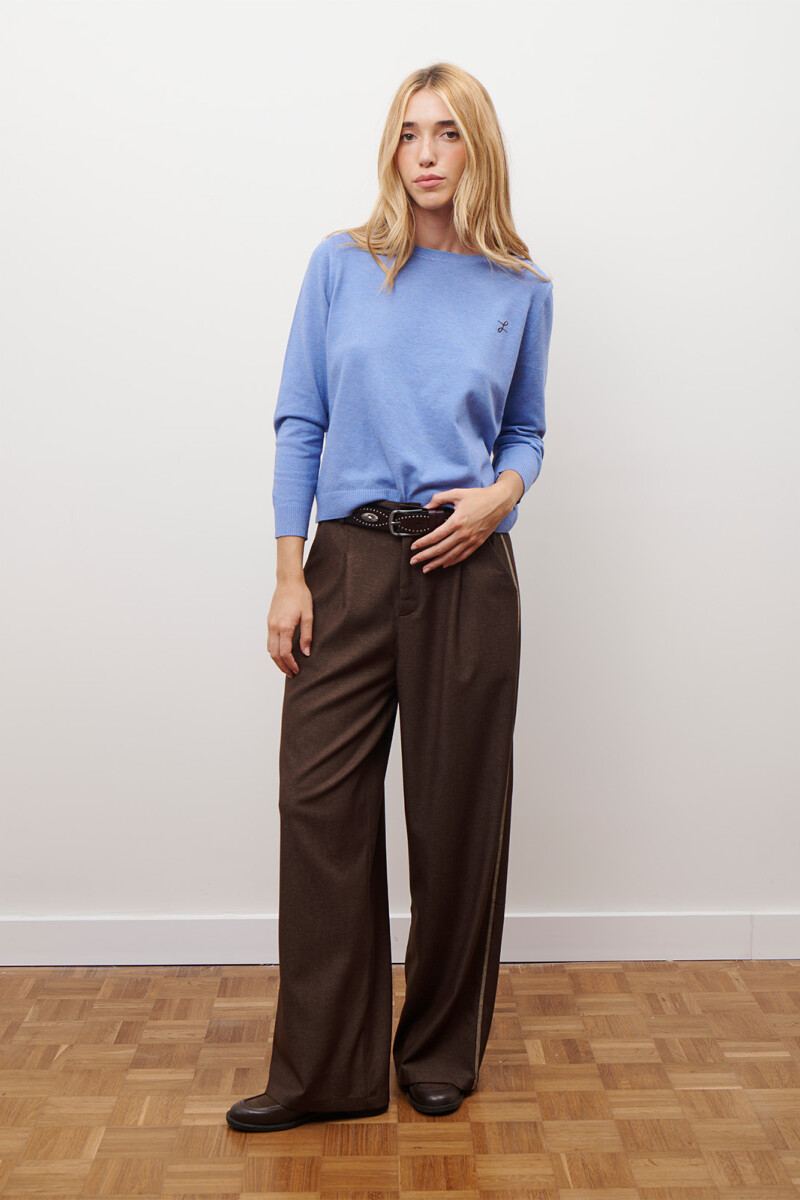 PANTALON JEAN TEXTIL MARRON