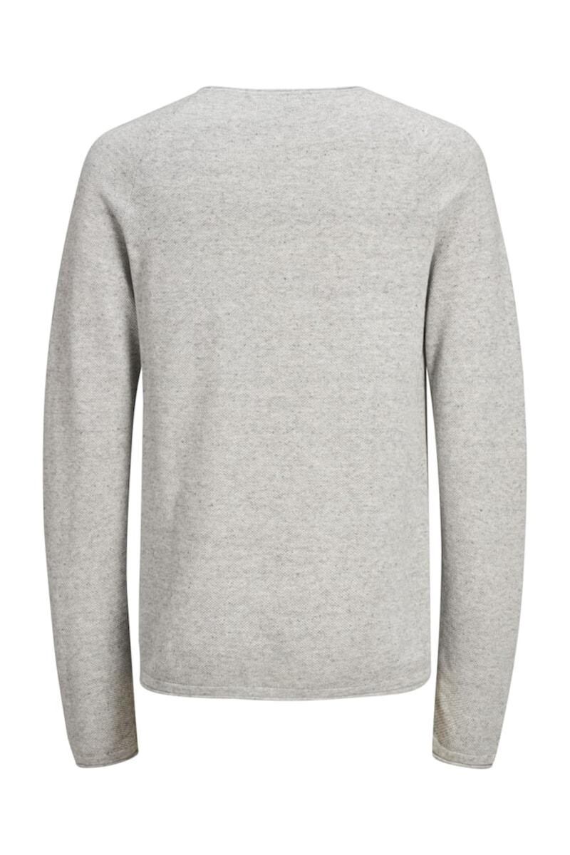 Sweater Mate Textura Light Grey Melange