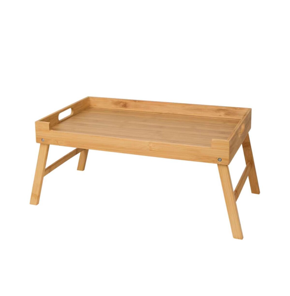 Mesa plegable de bambú - 50x28x24cm 