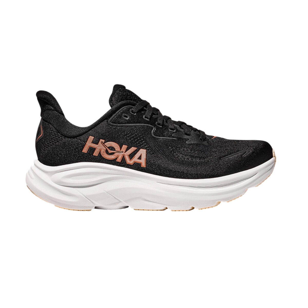 HOKA CLIFTON 10 - Black & Pink 