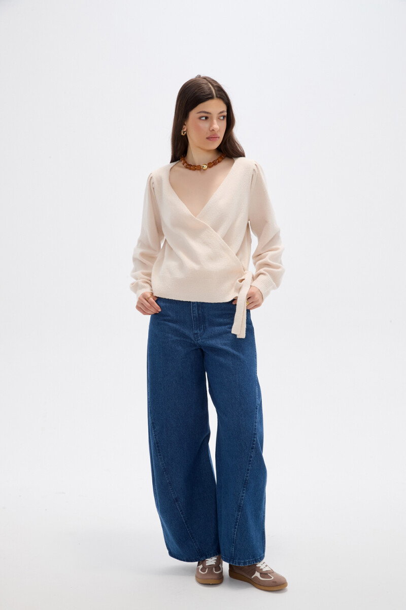 Sweater Xyrelia - Beige Melange 