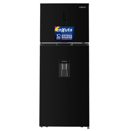 Refrigerador Enxuta Frío Seco Inverter 420 Litros con Dispensador Negro