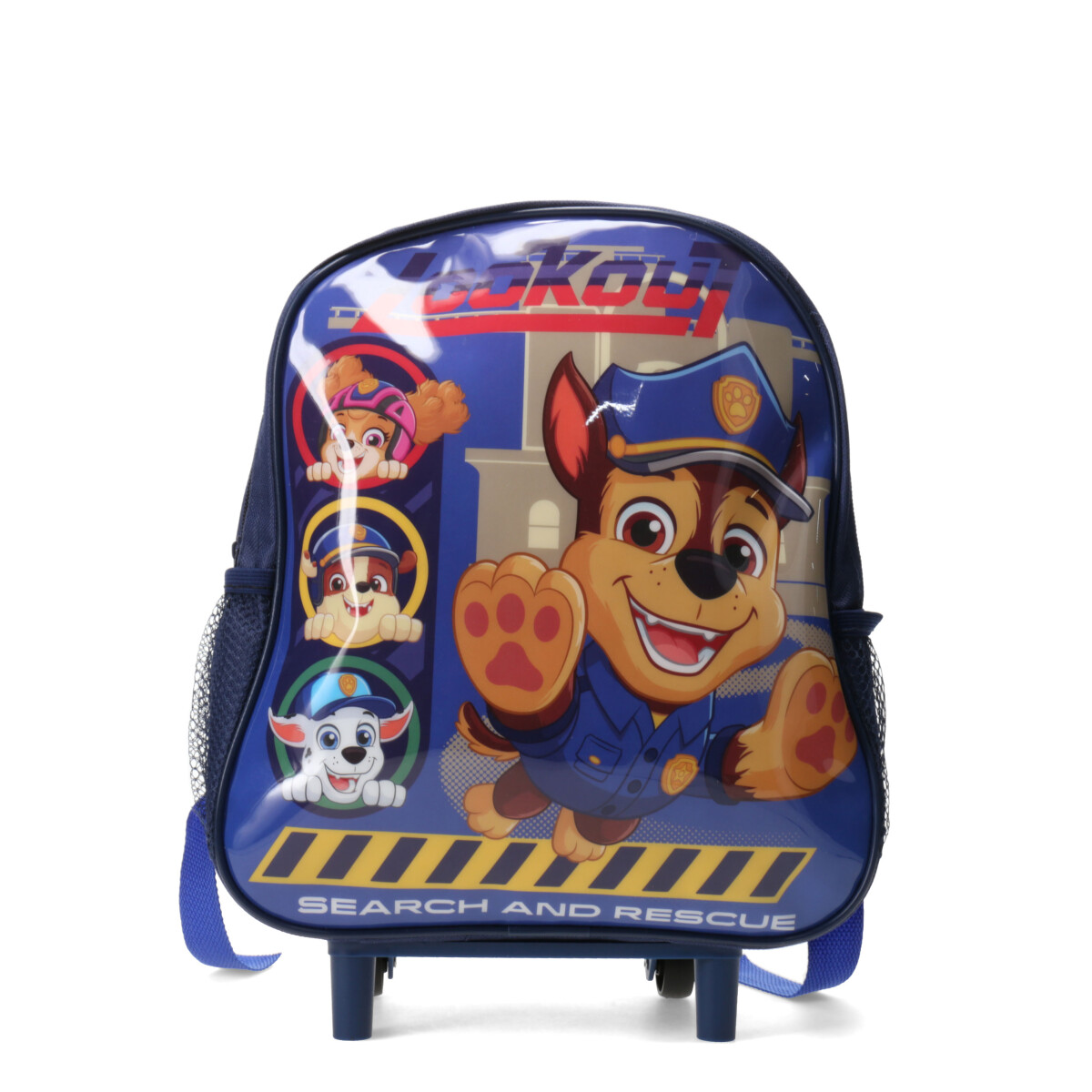 Mochila Disney Paw Patrol Lookout Con Carro - Azul - Marino 