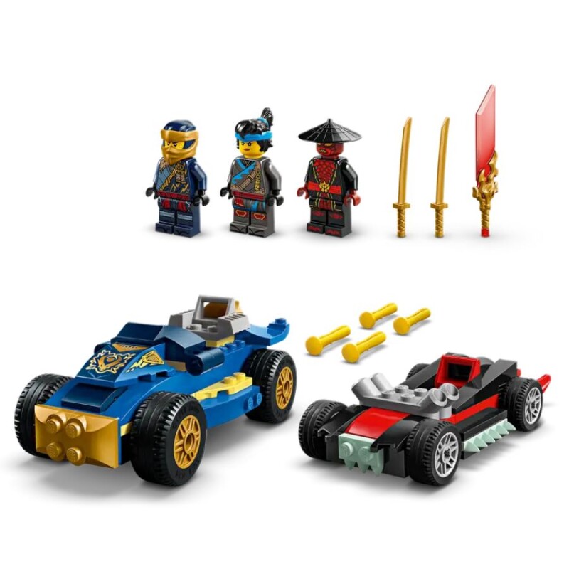 Lego Ninjago 71840 Rogue Vs Drix Car Duel - Bencor Lego Ninjago 71840 Rogue Vs Drix Car Duel - Bencor