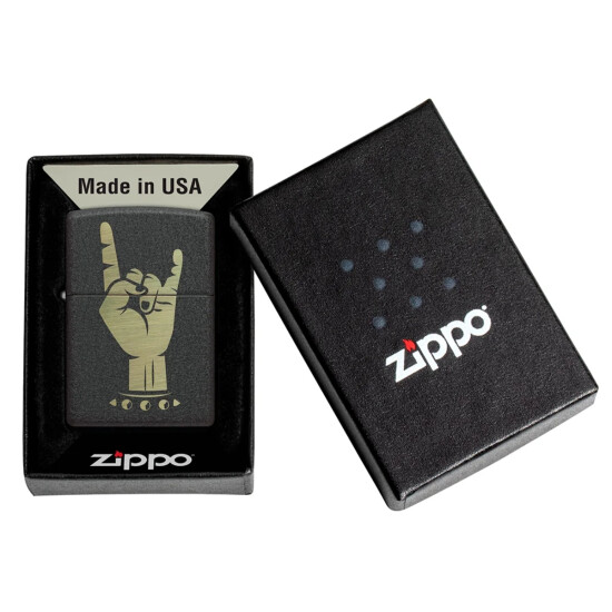 Encendedor ZIPPO 47008 C/Diseño Negro 0