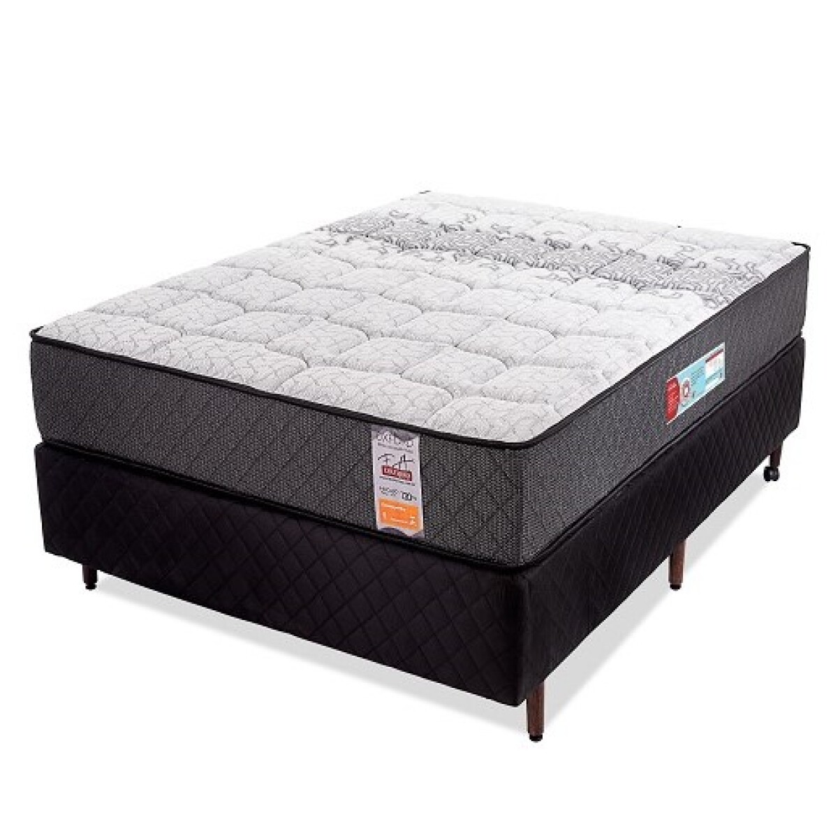 Colchón De Resortes Oxford 2 Plazas 138 x 188 x 29 cm 