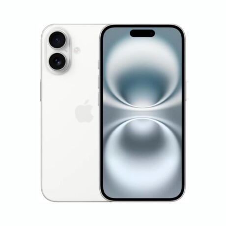 CEL IPHONE 16 256GB IPHONE 16 5G 6.1' 256GB Chip A18 Cámara Dual 48Mpx - White