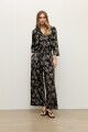 Pantalon estampa Silvestre negro