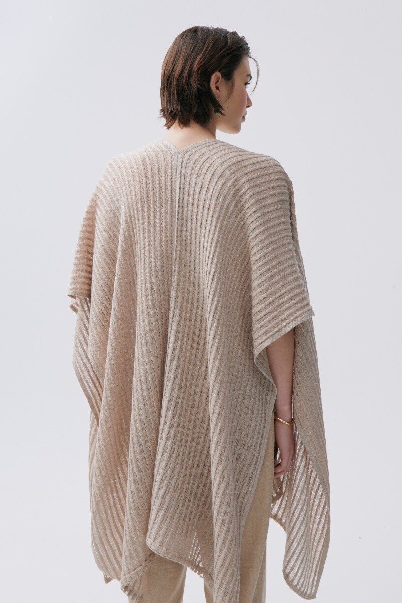 Ruana Candela Beige