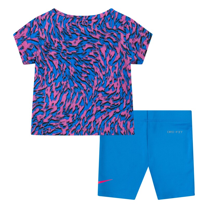 Conjunto Nike Nike Veneer Bike Set de Niños Azul