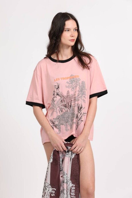 Remera Les Tropique Pink Remera Les Tropique Pink