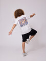 T-SHIRT MUNKE TEEN RUSTY Blanco
