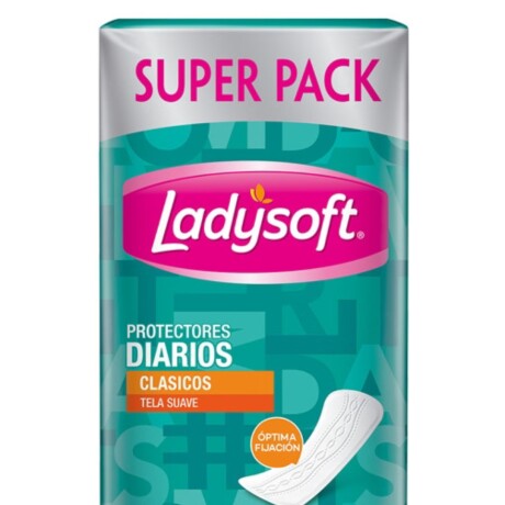 LADYSOFT PROTECTORES DIARIOS SUPER PACK 100 UNIDADES LADYSOFT PROTECTORES DIARIOS SUPER PACK 100 UNIDADES