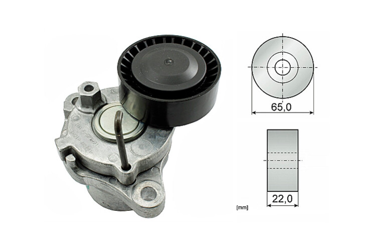 Tensor De La Correa Hyundai Accent 08-25 Tensor De La Correa Hyundai Accent 08-25