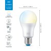 LAMPARA LED SMART 9W E27 CALIDO/FRIO WIZ LAMPARA LED SMART 9W E27 CALIDO/FRIO WIZ