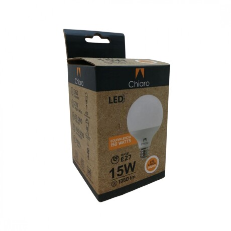 Lampara Led Globo opal 15w G95 E27 Luz Fría