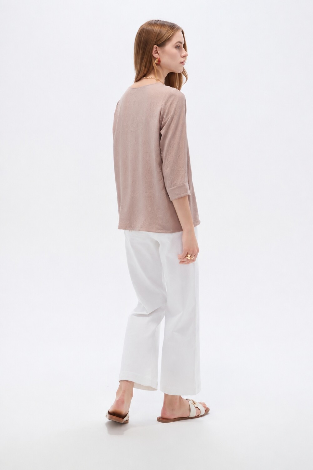 Blusa Zil Taupe Claro