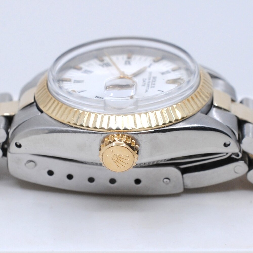 Rolex date dama 6916 acero y oro 26 mm año 1980 Rolex date dama 6916 acero y oro 26 mm año 1980