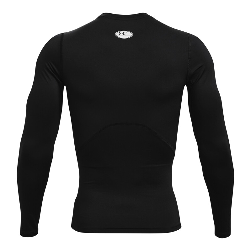Remera de Hombre Under Armour HeatGear® Long Sleeve Negro