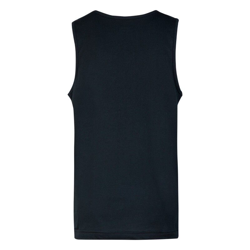 Camiseta Circular Icon Fill Tank de Niño Negro