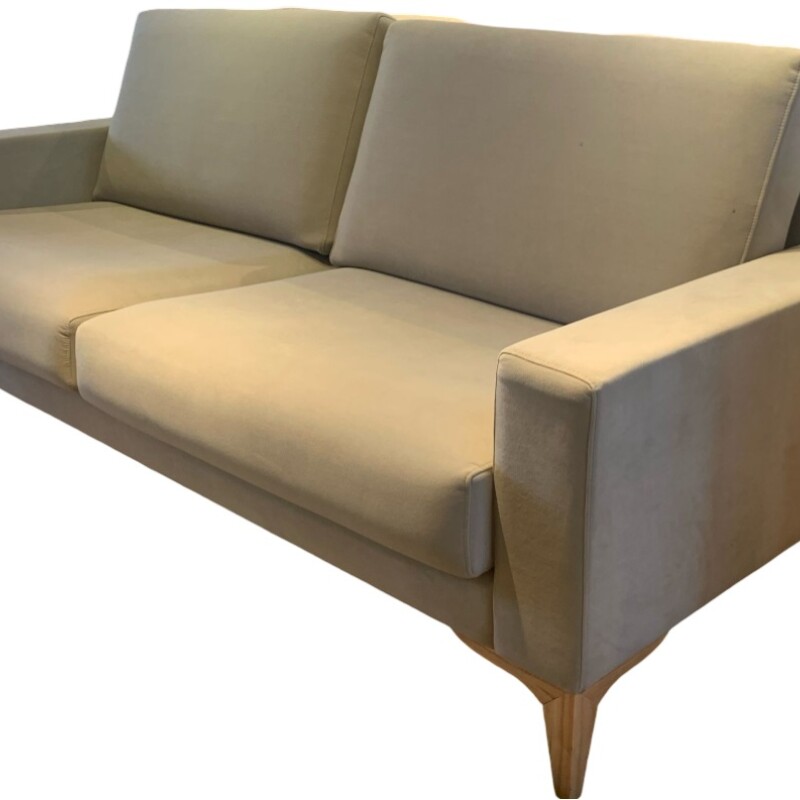 SOFA 3 CUERPOS - MADERA CINAMOMO - TELA EASY CLEAN BEIGE SOFA 3 CUERPOS - MADERA CINAMOMO - TELA EASY CLEAN BEIGE