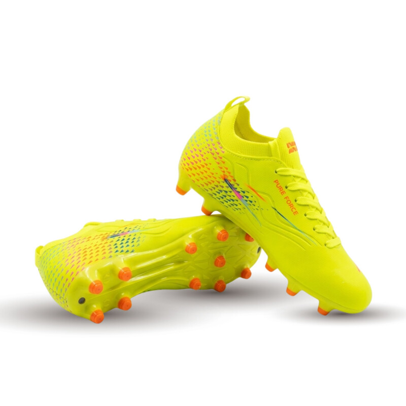 CHAMPIONES TBH PURE FORCE FG TPU Niño BEL-231204 FG Amarillo-multicolor