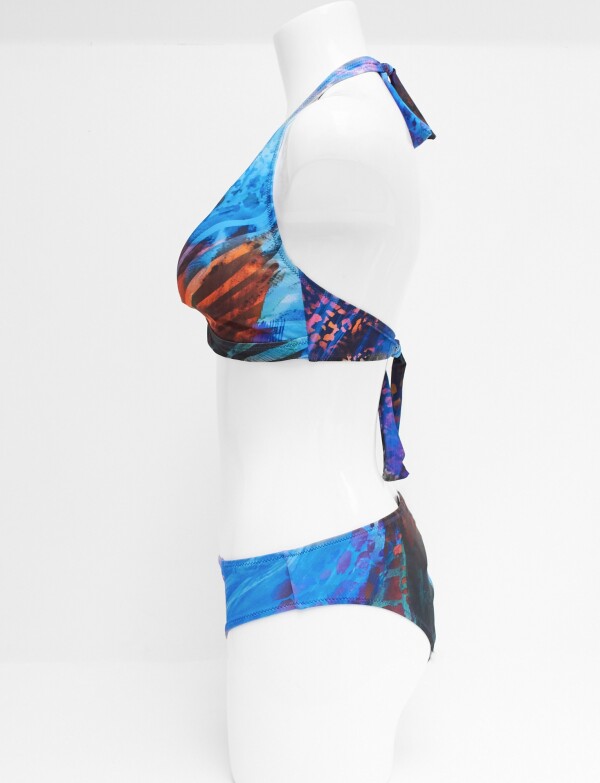 Bikini Print MULTI/AZUL