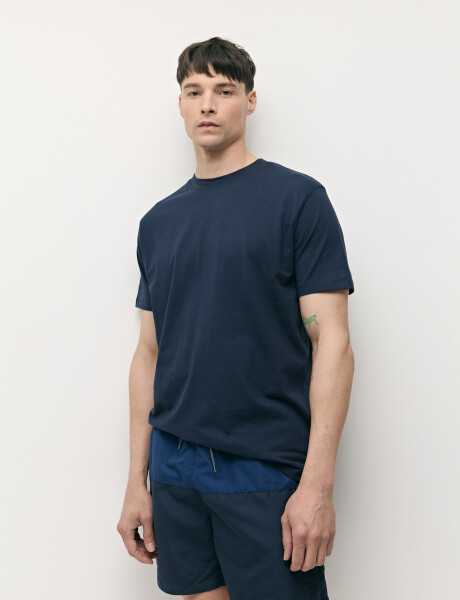 520290 T-SHIRT HARRY Azul Oscuro