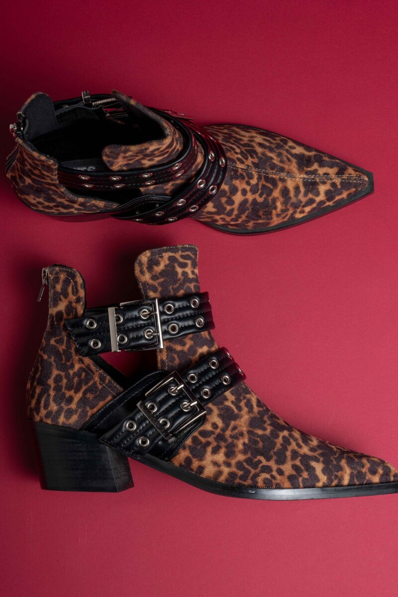 Botas Evile Leopardo