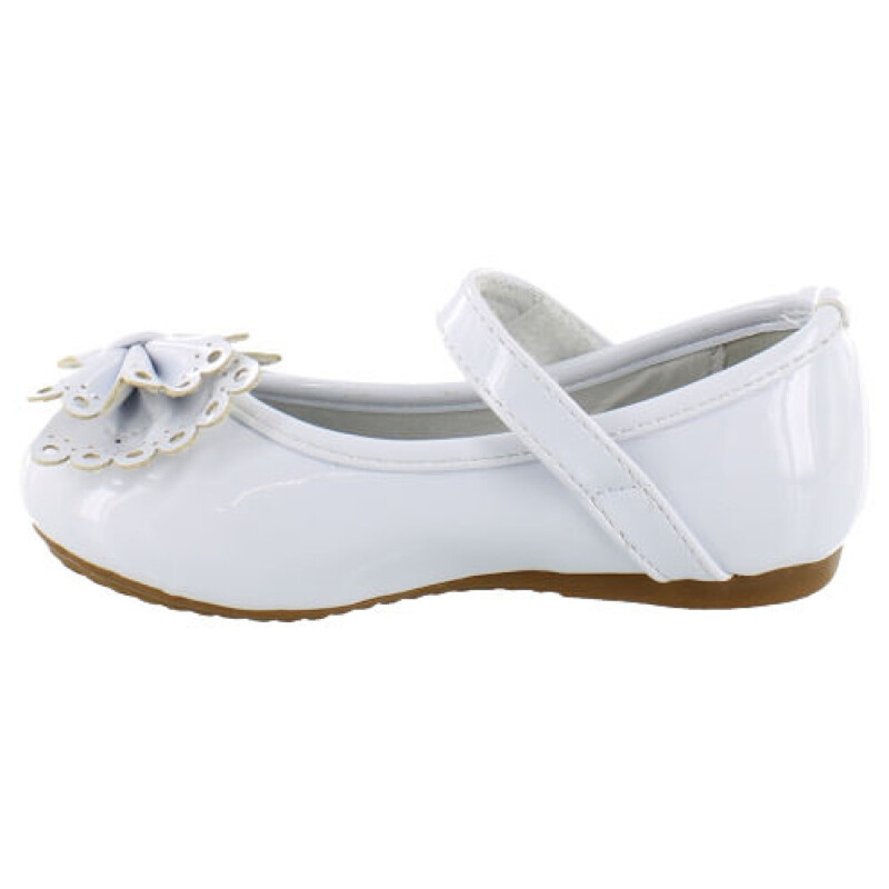 Balerinas Infantiles Croco Kids Gacela Blanco