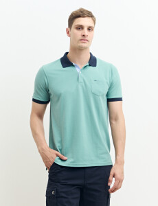520753 REMERA HARRINGTON LABEL Verde