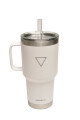 VASO HYDRATE CON PICO Y AGARRE 887ML BLANCO