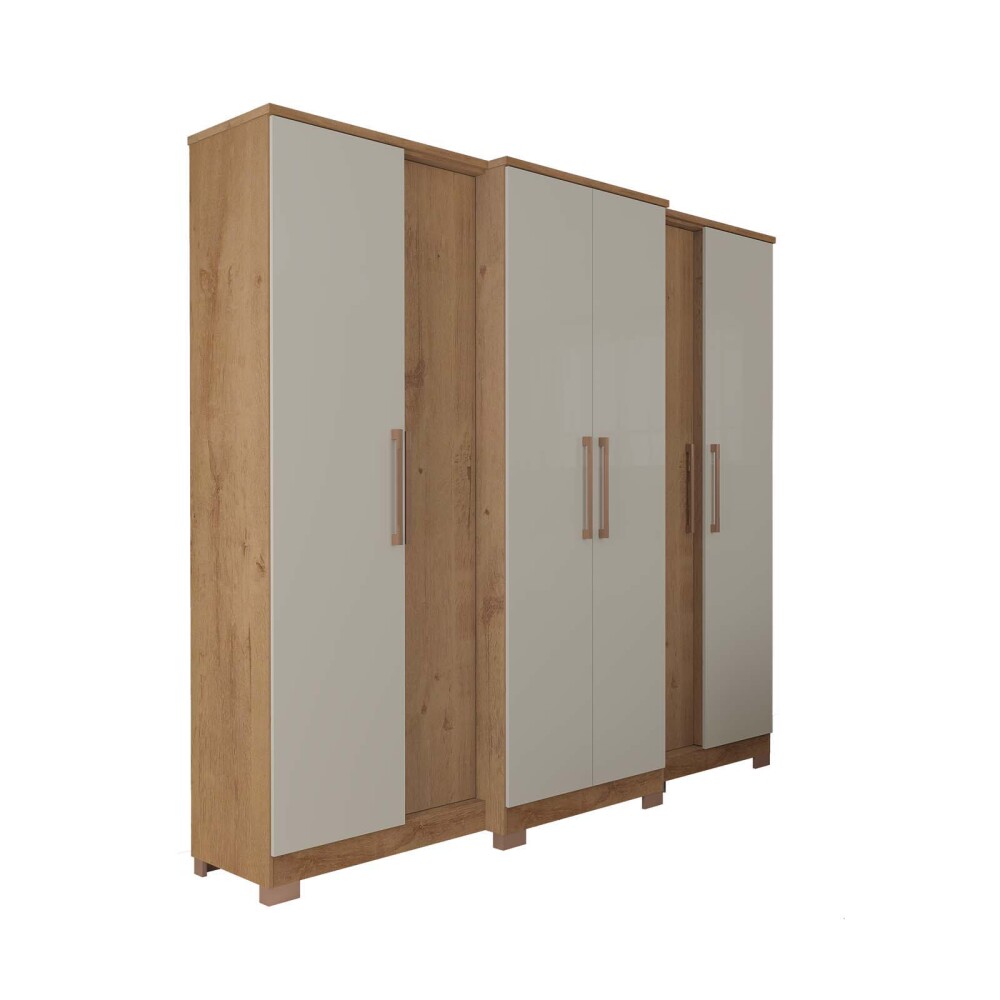 PLACARD MONTREAL 6 PUERTAS MDP NATURAL-BEIGE