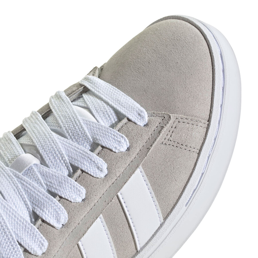 Championes de Hombre Adidas Grand Court Alpha Gris-Blanco
