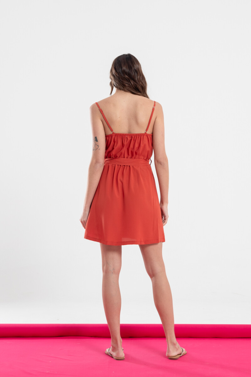 VESTIDO ELISE ROJO