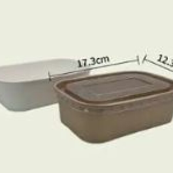 POTE RECTANGULAR POLIPAPEL BLANCO 650 ML CX300 POTE RECTANGULAR POLIPAPEL BLANCO 650 ML CX300