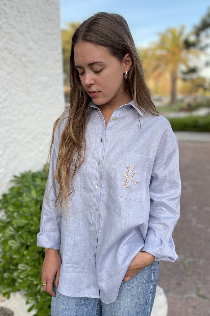 Camisa costa Celeste