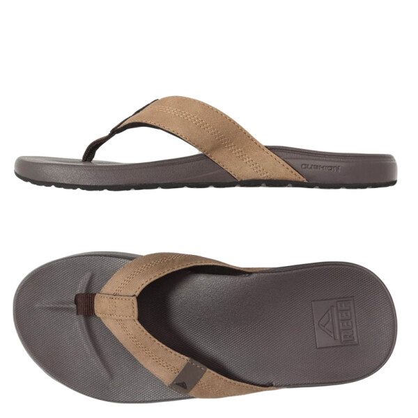 Sandalias de Hombre Reef Cushion Phantom Marrón - Tan