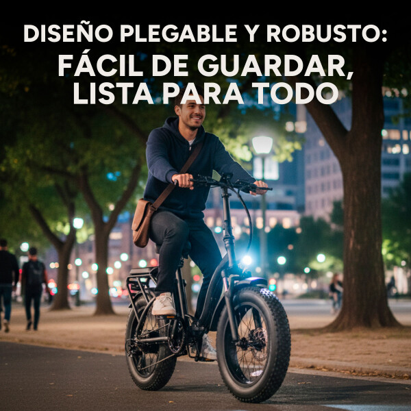 Bicicleta Electrica GoGreen Gorilla Rueda Ancha 350w 10Ah Color Negro