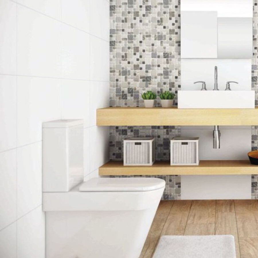 Porcelanato White Plain Lux Porcelanato White Plain Lux