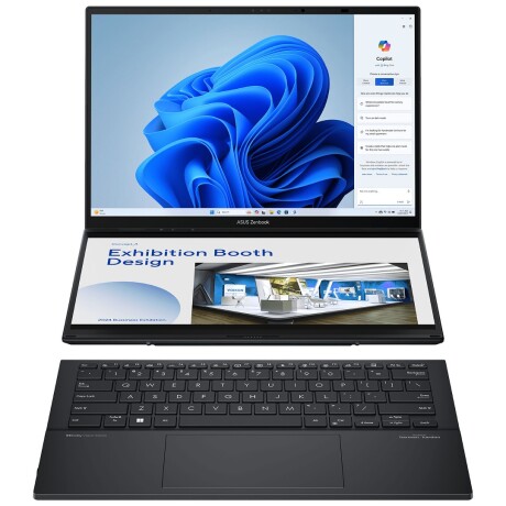 Notebook Asus Zenbook Duo Core Ultra 7 4.8GHZ, 16GB, 1TB Ssd, Dual 14'' Wuxga Oled Touch 001