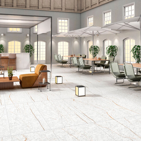 Porcelanato Rustico 80X160 5 Caras GAMAS DE BLANCO