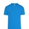 Camiseta a la base peso medio Turquesa